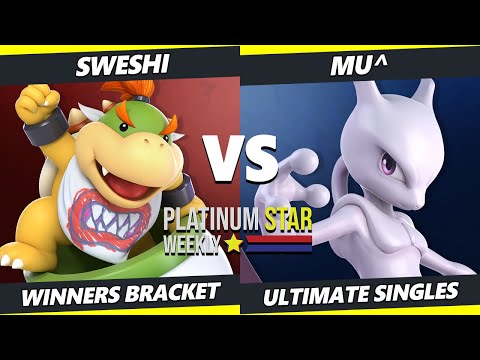 PSW S15:W9 - Sweshi (Bowser Jr) Vs. Mu^ (Mewtwo) SSBU Ultimate Tournament