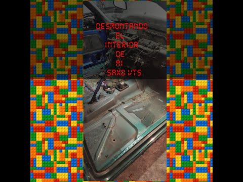 DESMONTANDO EL INTERIOR DEL SAXO VTS (PARTE 1)