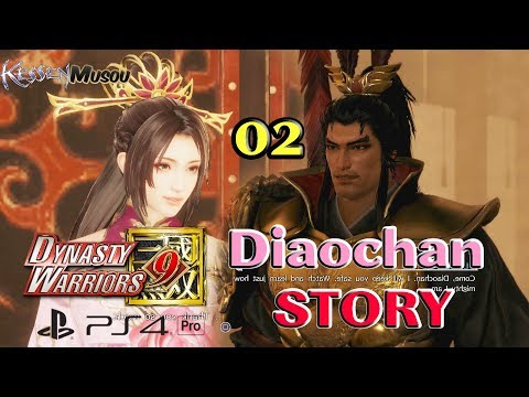 Dynasty Warriors 9 Chapter 2: Diaochan 02 Going in Battle with Lu Bu