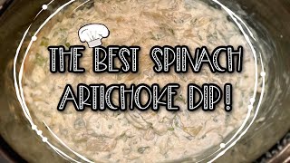 Spinach Artichoke Dip Recipe // Momma Alia