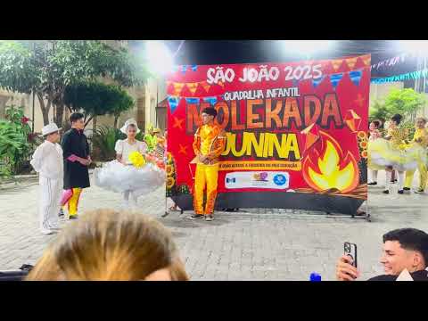 MOLEKADA JUNINA 2025, APRESENTAÇÃO EM GROAÍRAS CEARÁ.