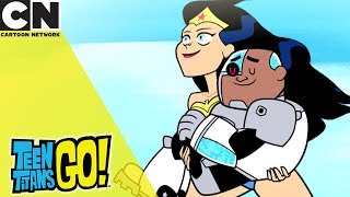 Teen Titans Go! | Cyborg Loves Wonder Woman | Cartoon Network