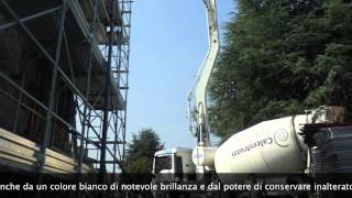 preview picture of video 'Calcestruzzi: a Majano (Ud) un campanile in TX Active gettato in opera'