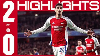 Download lagu BIG CHAMPIONS LEAGUE WIN 🔥 | HIGHLIGHTS | Arsenal vs PSG (2-0) | Havertz & Saka | UCL mp3