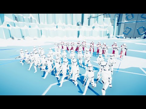 CLONE TROOPERS VS EVERY FACTION  TABS STAR WARS MOD GAMEPLAY