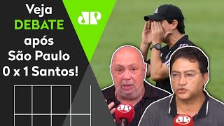 ‘São Paulo tinha título na mão, mas agora…’; veja debate após 1 a 0 para o Santos