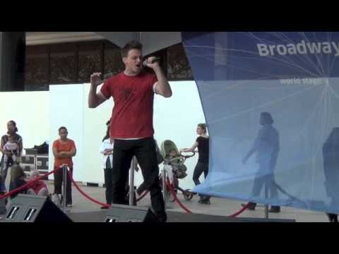 "Boy Falls From The Sky" from Spider-man sung by Jake Odmark