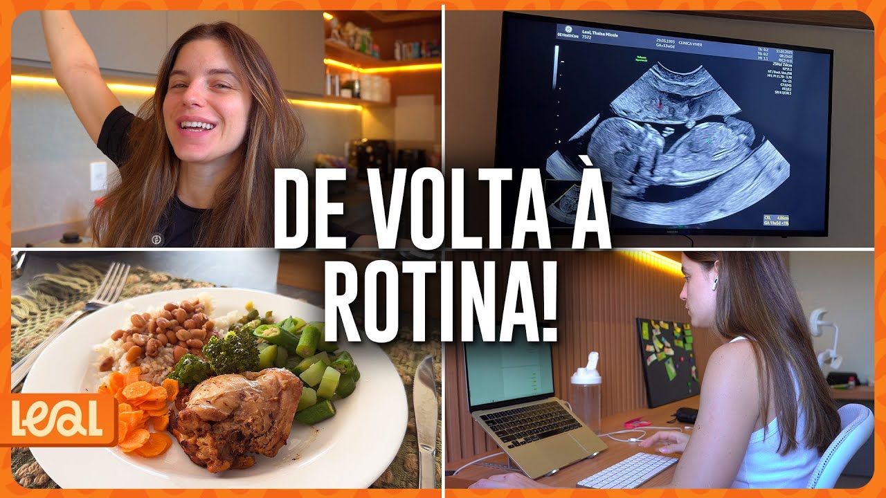 Voltando para a rotina, importância da mentalidade na dieta e ultrassonografia importante