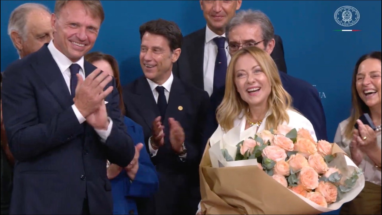 GIORGIA MELONI PARTECIPA AL CONFERIMENTO DEL PREMIO MAESTRO DELL'ARTE DELLA CUCINA ITALIANA