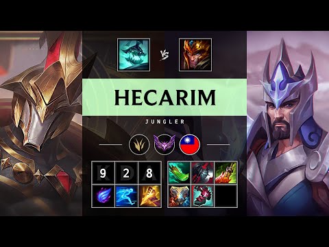 Hecarim Jungle vs Jarvan IV - TW Master Patch 25.13