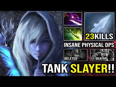 TANK SLAYER!! Silver Edge Drow Ranger 100% Counter Timber & PA with Insane Physical DPS Dota 2