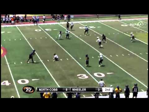 North Cobb Interception vs. Wheeler at Georgia State 7on7