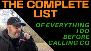Stop Making This Mistake Before Calling CQ