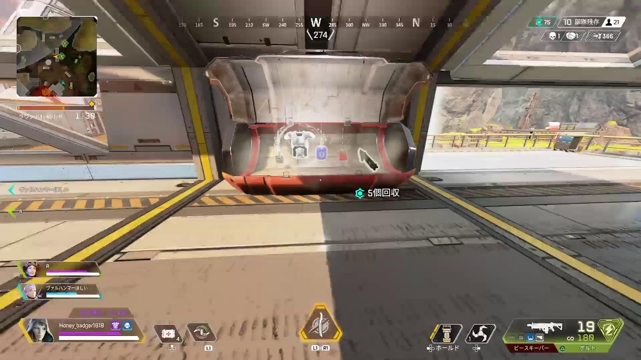 APEXカジュアル練習中