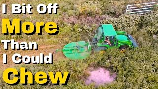 I Brush Hogged 49 Acres with a Compact Tractor - Here