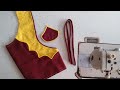 New Beautiful Blouse Nack Design Cutting And Stitching Blouse Design