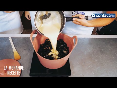 LA #GRANDE RECETTE CONTACT FM - Moules au Maroilles