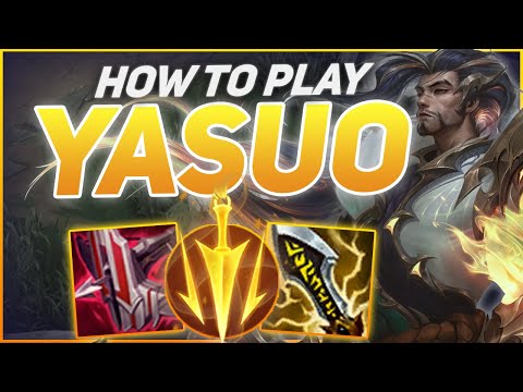 HOW TO PLAY YASUO SEASON 12 | BEST Build & Runes | Season 12 Yasuo guide | League of Legends