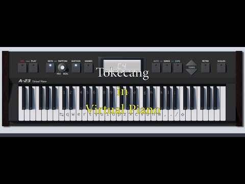 Tokecang - Virtual Piano Play