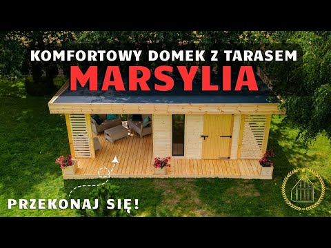 Domek Ogrodowy Marsylia 1 (300x700cm)