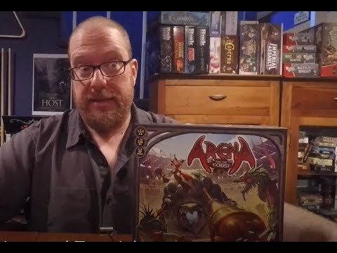 The Board Game Kaptain's review and tutorial for Arena: For the Gods! 