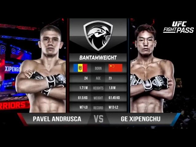 Pavel Andrusca vs. Pengchu Gexi Full Fight | UAE Warriors 72