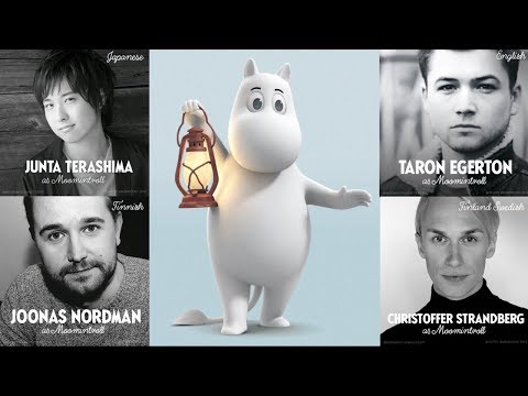 Meet the voice cast in 4 languages! New Moomins 🎤🤗🇯🇵🇬🇧🇫🇮🇸🇪