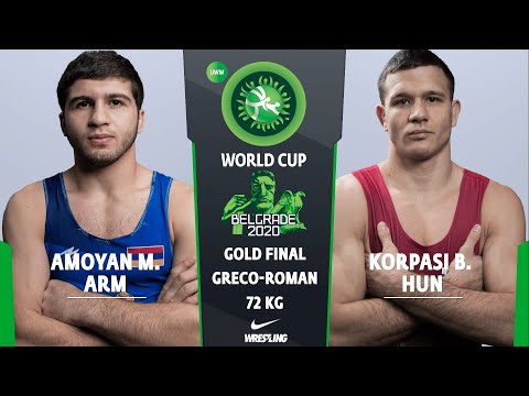 GOLD GR - 72 kg: B. KORPASI (HUN) v. M. AMOYAN (ARM)