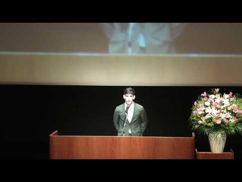 Gold Award Winner-" Beautiful Pronunciation" （ DI NARDO VINCENTさん）