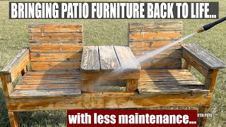 How to Restore Old Patio Furniture Fast and Minimize Maintenance