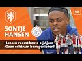 Hansen roemt beste teamgenoot bij Ajax: ‘Gaan echt nog van hem genieten’