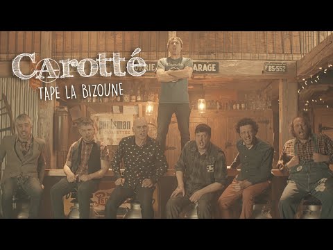 CAROTTÉ ( avec Vincent Peake ) : "Tape la Bizoune"   ( Vidéoclip Officiel en 4K )