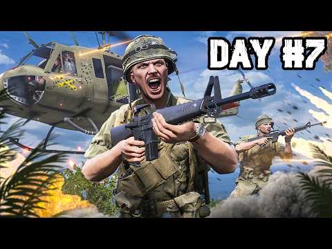 I Spent 7 Days Surviving Vietnam War in GTA 5 RP