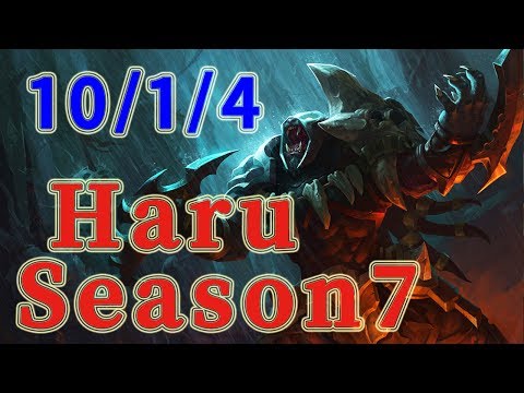 SSG Haru Rengar Jungle vs Graves Patch 7.13