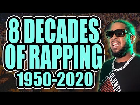 8 Different RAPPING STYLES from 1950-2024