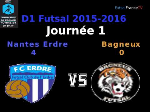 D1 J1 : Nantes Erdre VS Bagneux (Resultat)