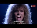 Europe - Carrie (UltraHD4K) w/ Lyrics On Screen