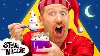 Yummy Ice Cream Finger Family Story for Kids with Steve and Maggie | Food and Family Song for Kids