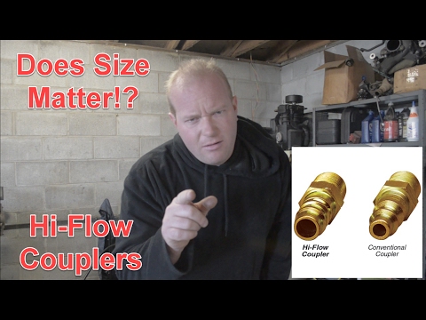 Does Size Matter? Milton Hi-Flow Air Fittings