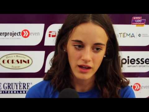Elisa Maria di Lazzaro (ITA) before European Athletics U20 Championships 2017 in Grosseto