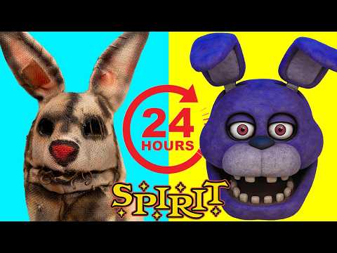 24 HOUR DIY FNAF Bonnie Cosplay Mask Transformation from Spirit Halloween