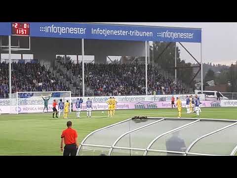 Vidar Ørn Kjartansson scores on penalty for Maccabi Tel-Aviv vs Sarpsborg 08 23. August 2018