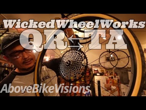 Wicked Wheel Works / QR変換ハブアダプター / For Center Lock Disc Brake 完組ホイール用 - Above Bike Store