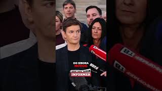 Pitanje o raspisivanju predsedničkih izbora izazvalo je polemiku između Ane Brnabić i novinara!
