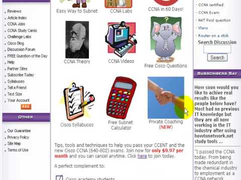 Study Guide for Cisco CCNA l Cisco CCNA simplified for free