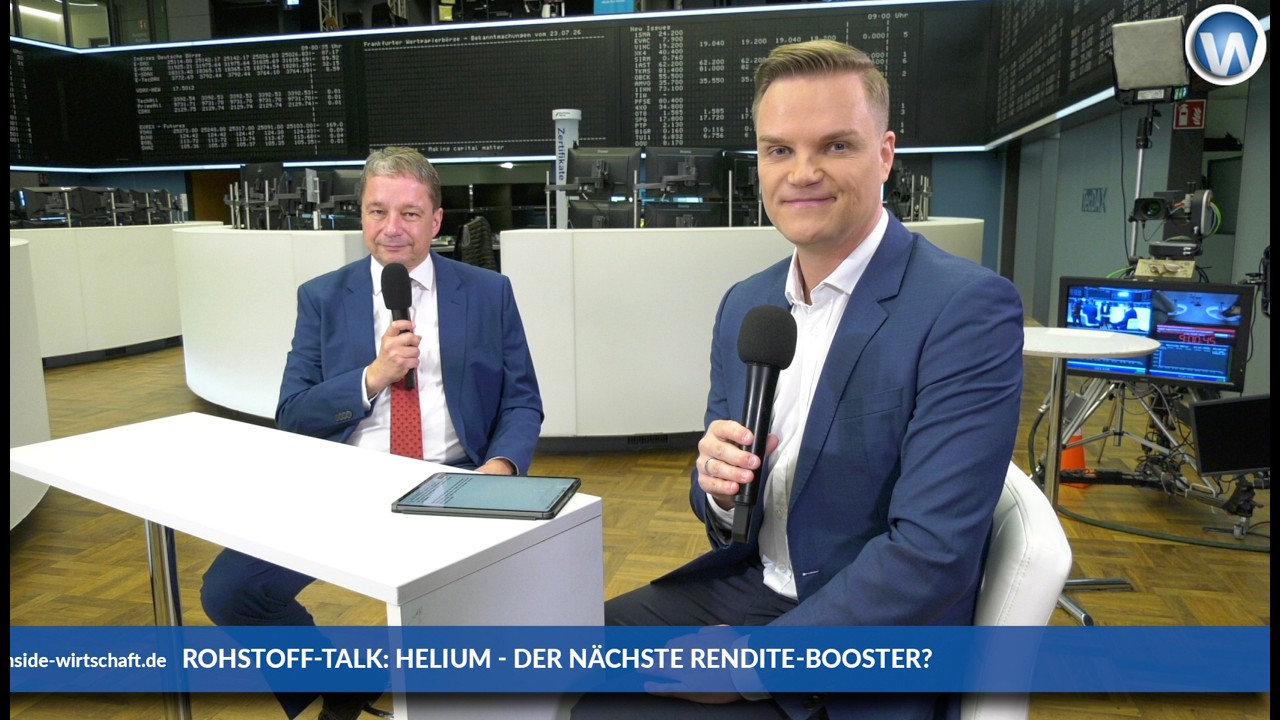 Michael Blumenroth im Rohstoff-Talk: „Helium könnte für KI-Chips knapp werden – Gold vor Ausbruch?“