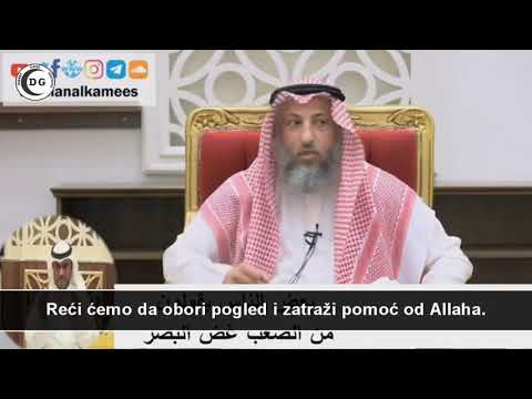 Kaže da je teško pogled oboriti - Osman El Hamis