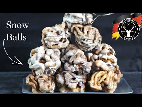 How to bake Snowballs ✪ MyGerman.Recipes