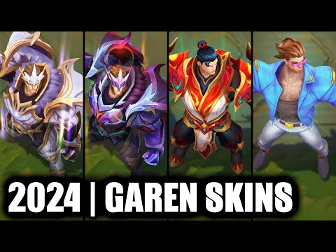 ALL GAREN SKINS SPOTLIGHT 2024 | League of Legends