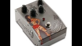 Video thumbnail for Circus Freak Tattooed Lady Overdrive Guitar Pedal Demo by Music Gear Fast by Music Gear Fast